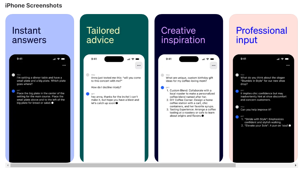 OpenAI發布ChatGPT iPhone應用(yòng)，開(kāi)啓智能(néng)對(duì)話(huà)新時(shí)代